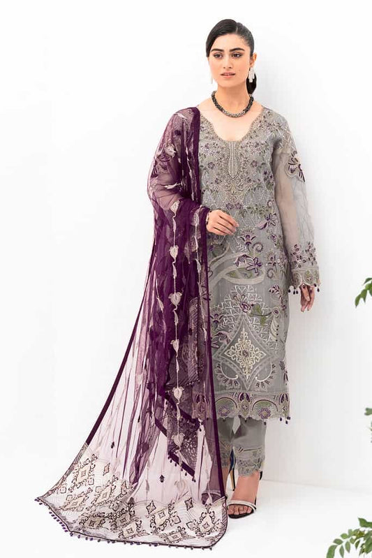 M-801 | MINHAL COLLECTION | RAMSHA in UK USA UAE online kapraye.com