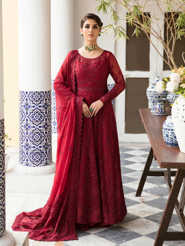 Garnet || EMBROIDERED PRET 2023 || GULAAL in UK USA UAE online kapraye.com