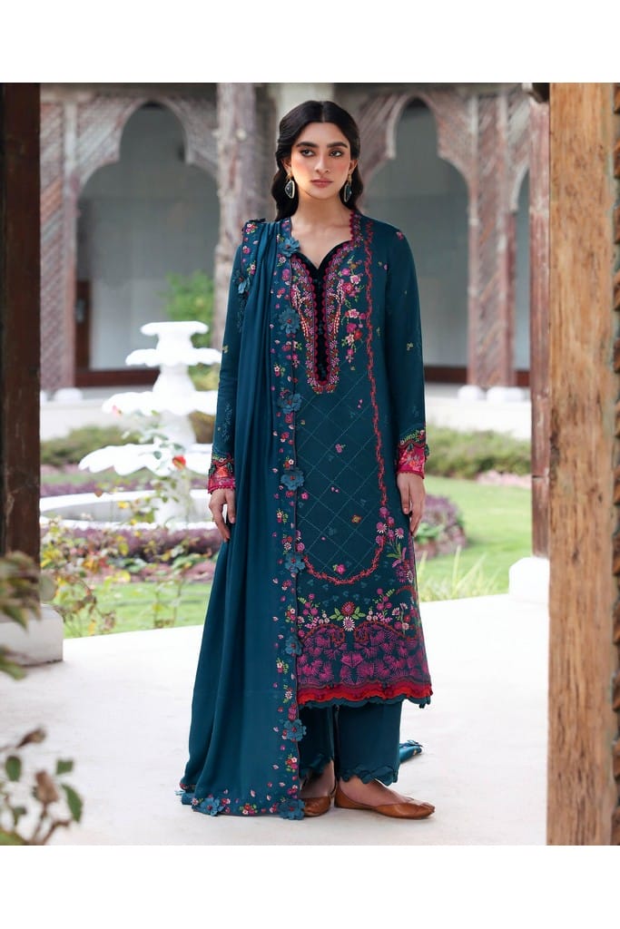 Evania | AMARIS - LUXURY SHAWL UNSTITCHED 2025 | REPUBLIC WOMENSWEAR