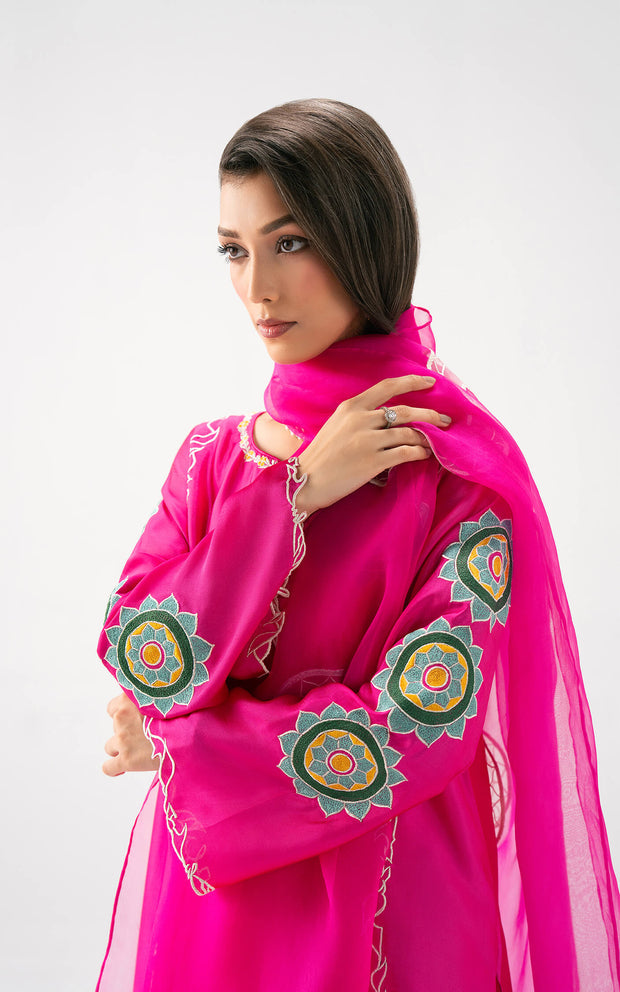 Fuchsia Flame | CELEVARA | ASIFA N NABEEL