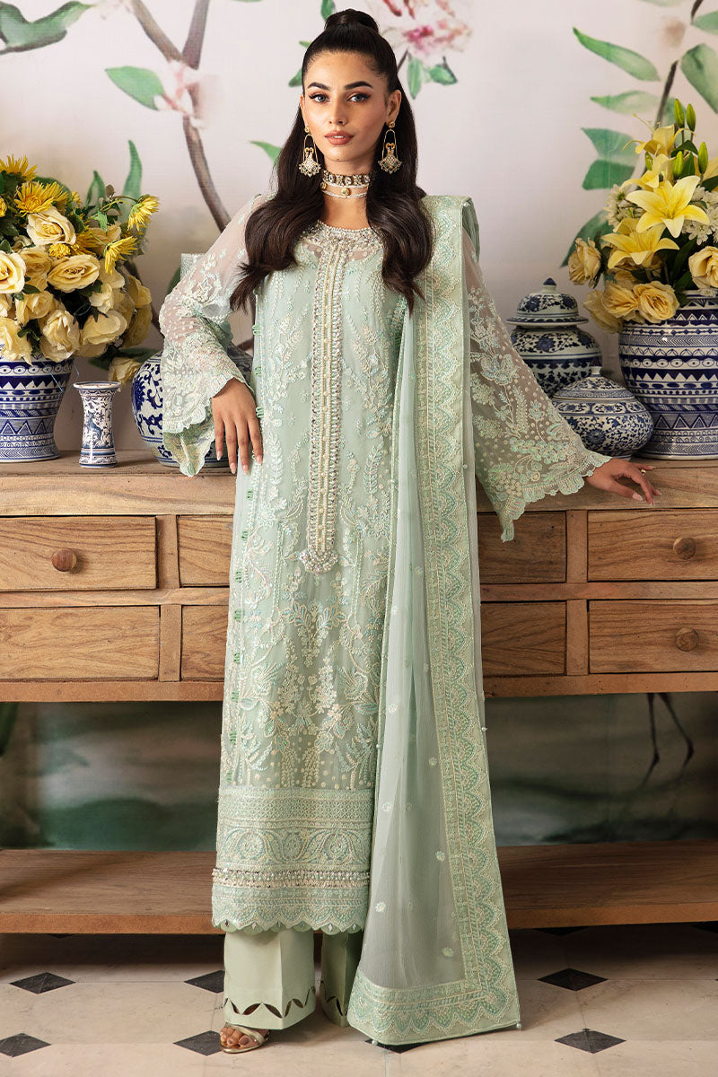 Jade | Embroidered Chiffon | GULAAL in UK USA UAE online kapraye.com