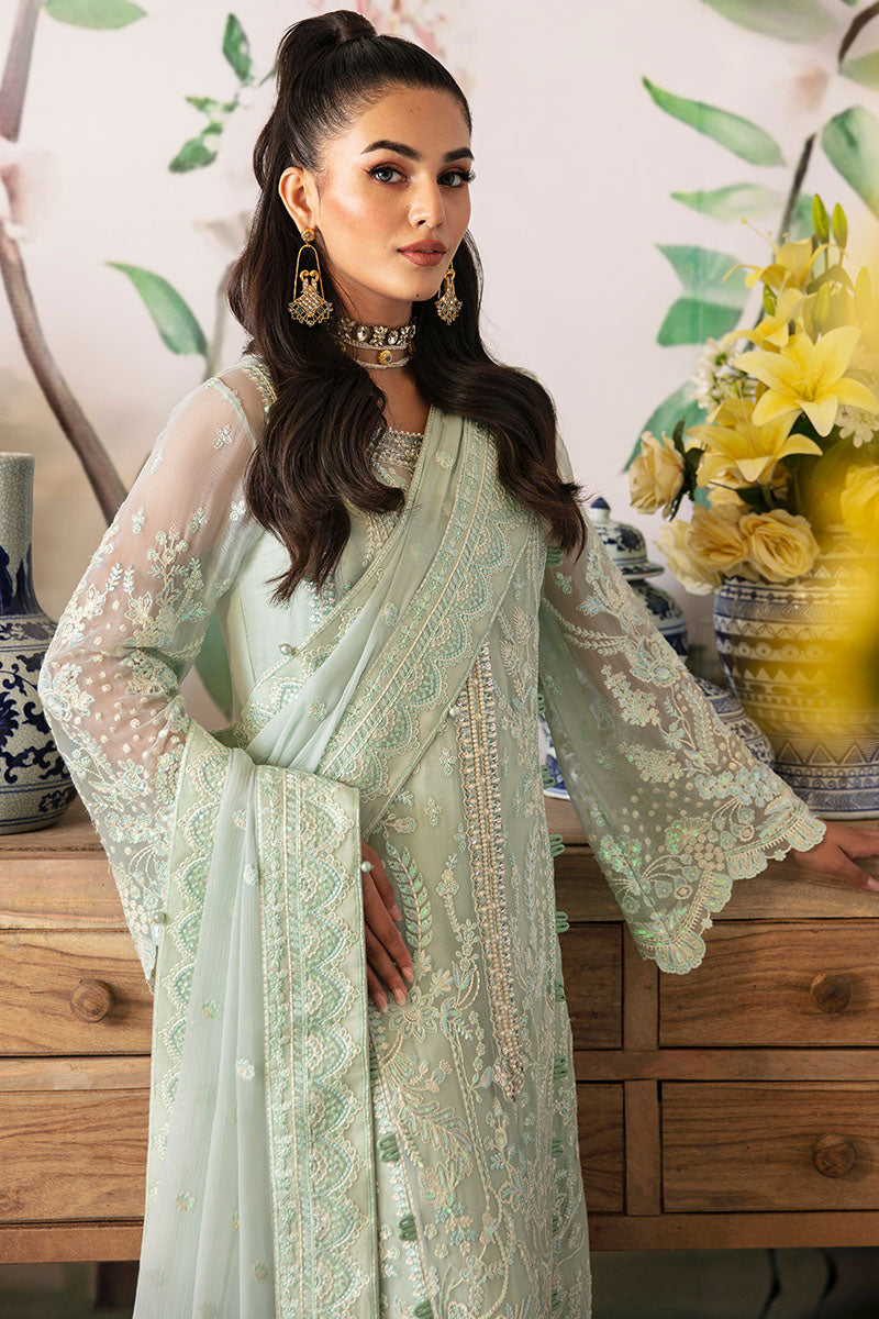 Jade | Embroidered Chiffon | GULAAL in UK USA UAE online kapraye.com