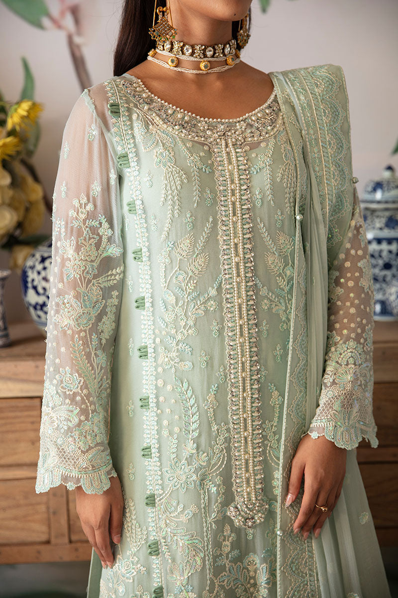 Jade | Embroidered Chiffon | GULAAL in UK USA UAE online kapraye.com