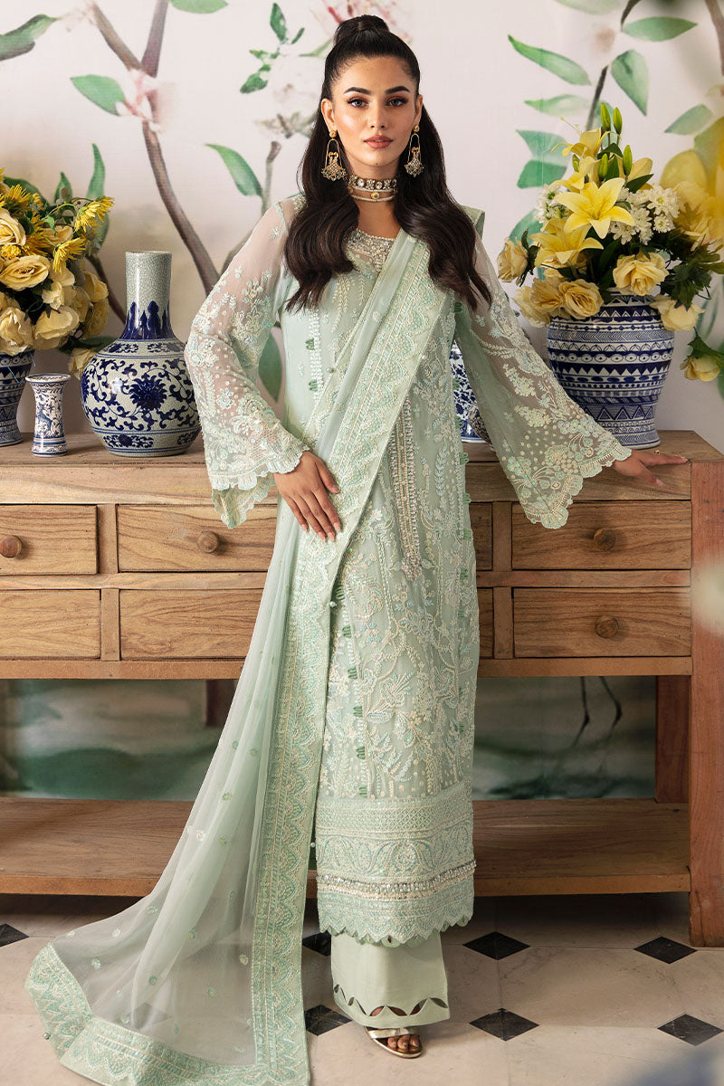 Jade | Embroidered Chiffon | GULAAL in UK USA UAE online kapraye.com