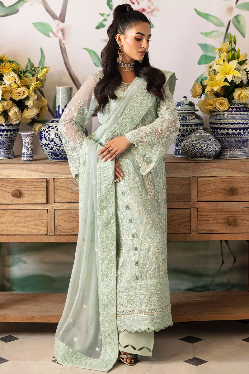 Jade | Embroidered Chiffon | GULAAL in UK USA UAE online kapraye.com