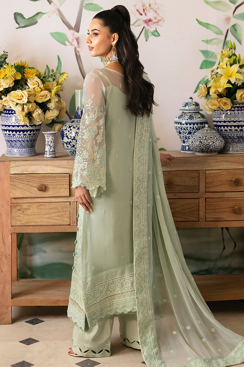 Jade | Embroidered Chiffon | GULAAL in UK USA UAE online kapraye.com