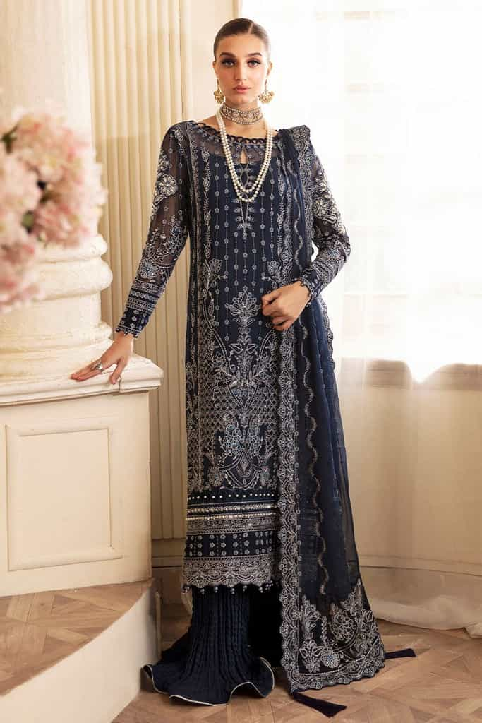 Evara | Embroidered Chiffon | GULAAL in UK USA UAE online kapraye.com