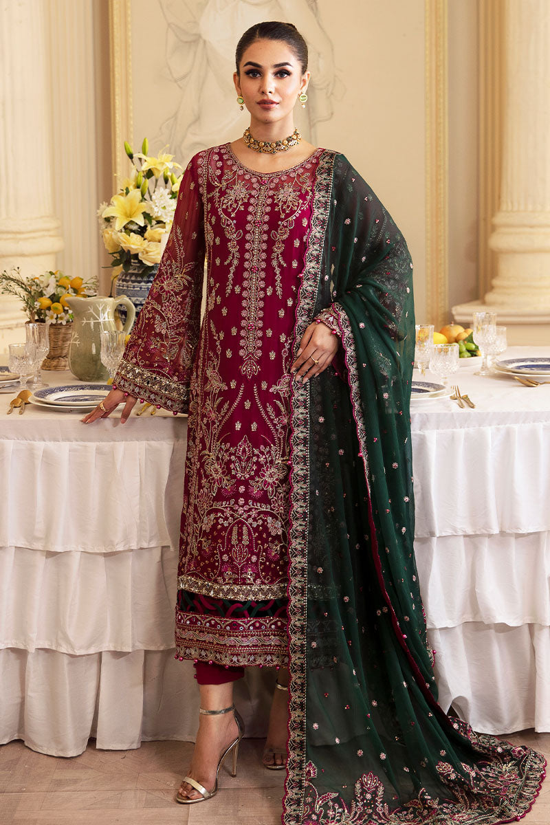 Blanca | Embroidered Chiffon | GULAAL in UK USA UAE online kapraye.com