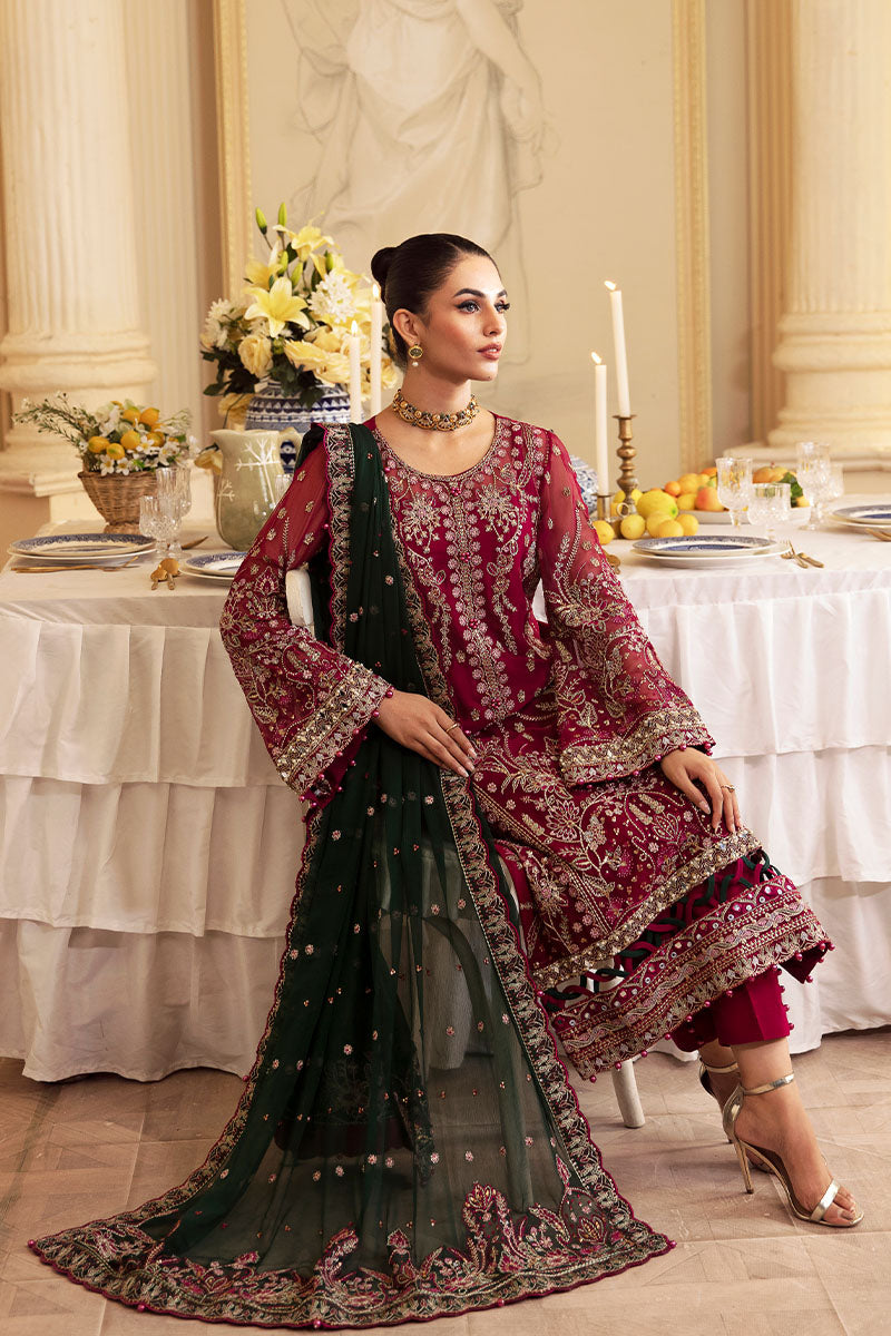 Blanca | Embroidered Chiffon | GULAAL in UK USA UAE online kapraye.com