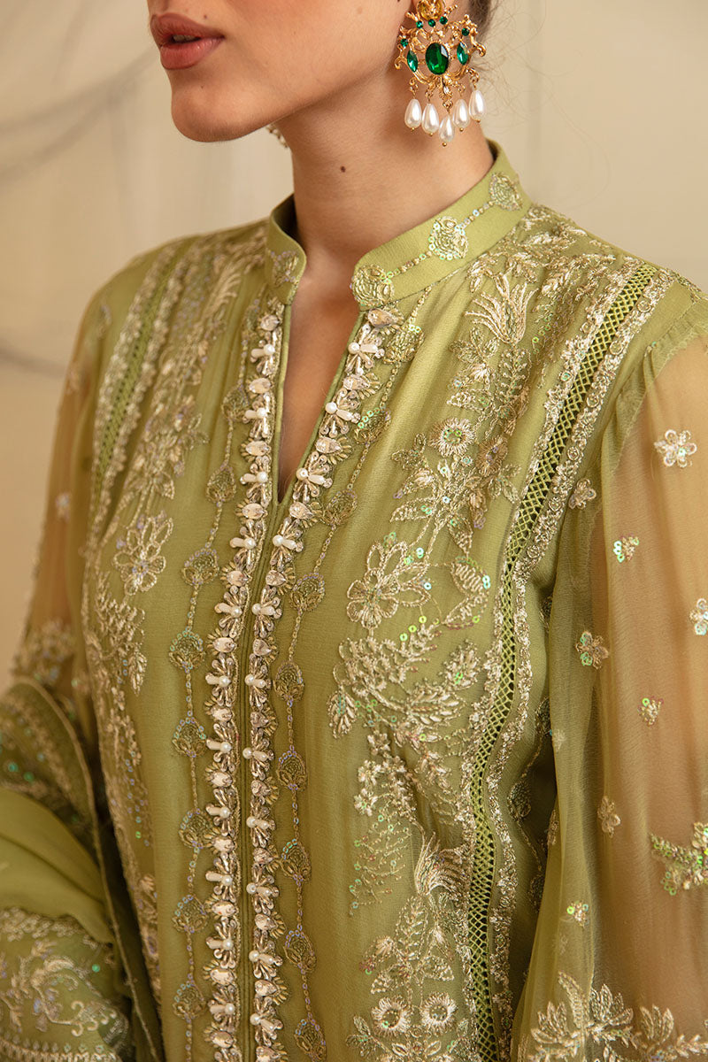 Almendra | Embroidered Chiffon | GULAAL in UK USA UAE online kapraye.com