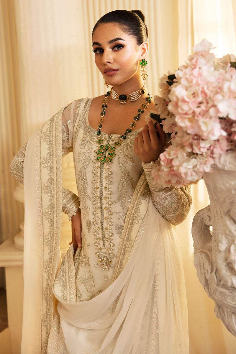 Delphine | Embroidered Chiffon | GULAAL in UK USA UAE online kapraye.com