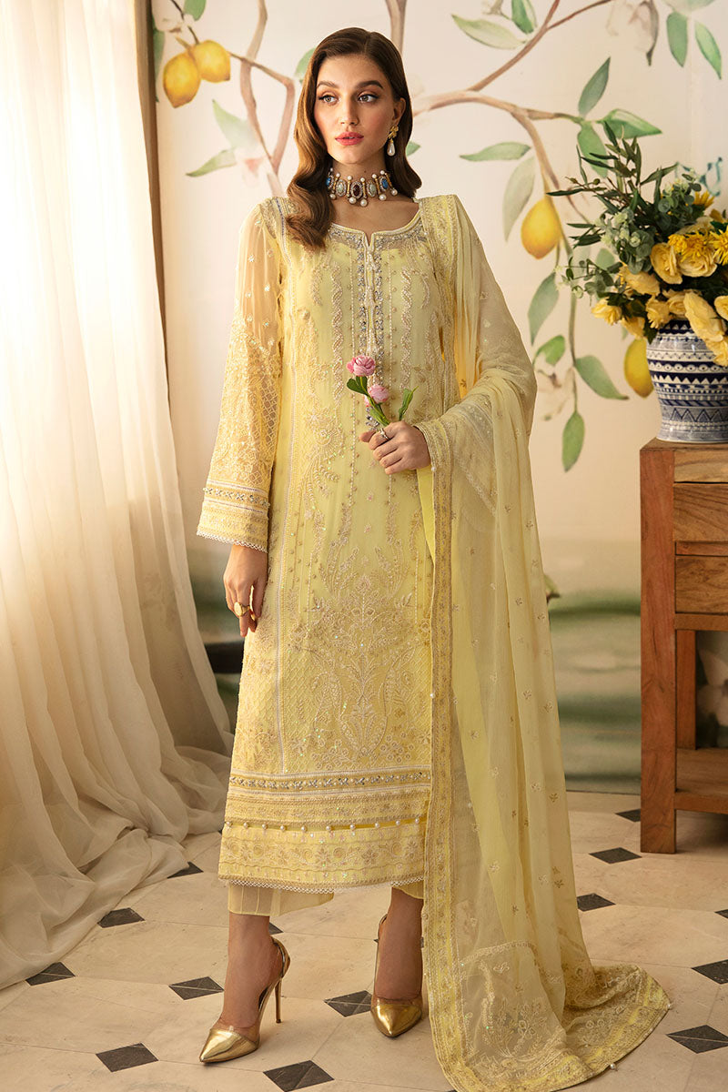 Estrella | Embroidered Chiffon | GULAAL in UK USA UAE online kapraye.com