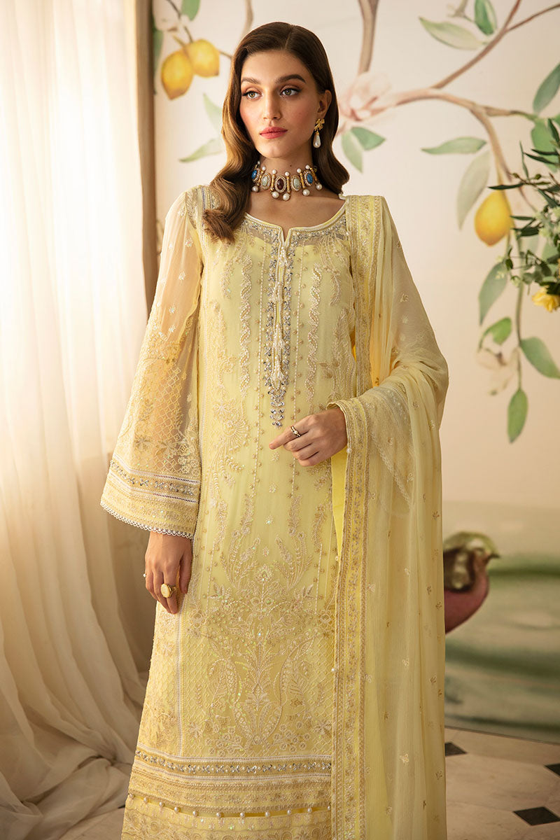 Estrella | Embroidered Chiffon | GULAAL in UK USA UAE online kapraye.com