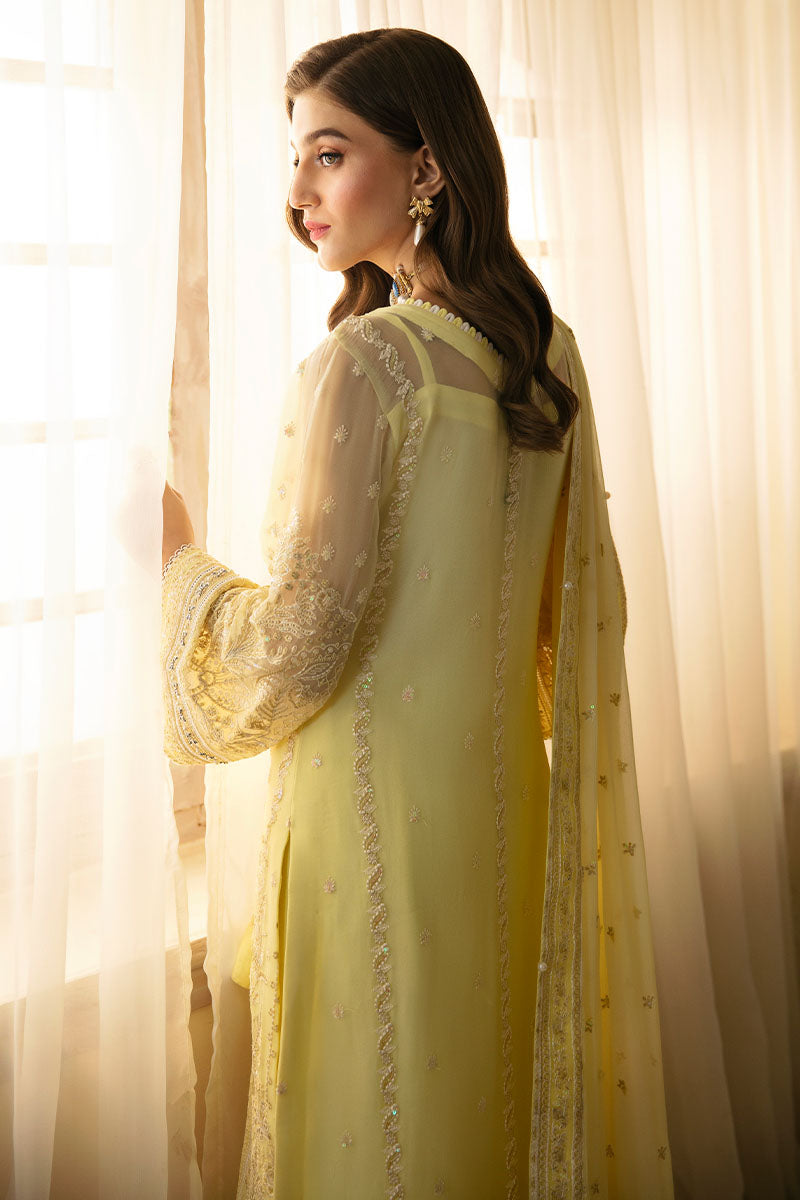 Estrella | Embroidered Chiffon | GULAAL in UK USA UAE online kapraye.com