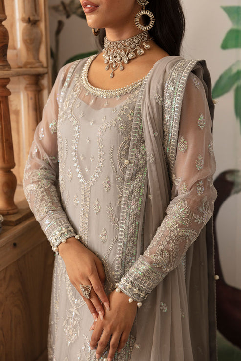 Aubrey | Embroidered Chiffon | GULAAL in UK USA UAE online kapraye.com