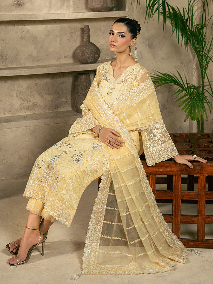 AUREVA | AZIRA UNSTITCHED LUXURY FORMALS | GULAAL