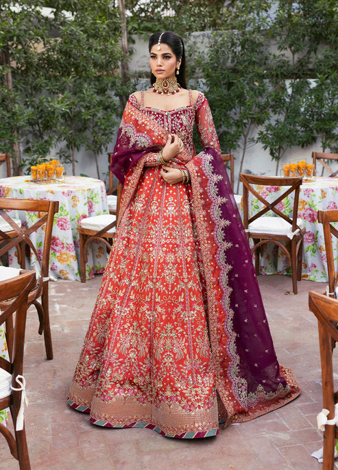 Shabnam | Chaandni Unstitched Wedding Formals | Gulaal in UK USA UAE online kapraye.com