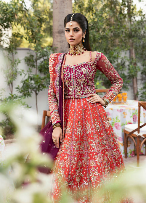 Shabnam | Chaandni Unstitched Wedding Formals | Gulaal in UK USA UAE online kapraye.com