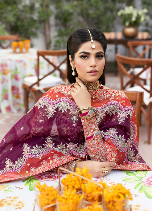 Shabnam | Chaandni Unstitched Wedding Formals | Gulaal in UK USA UAE online kapraye.com