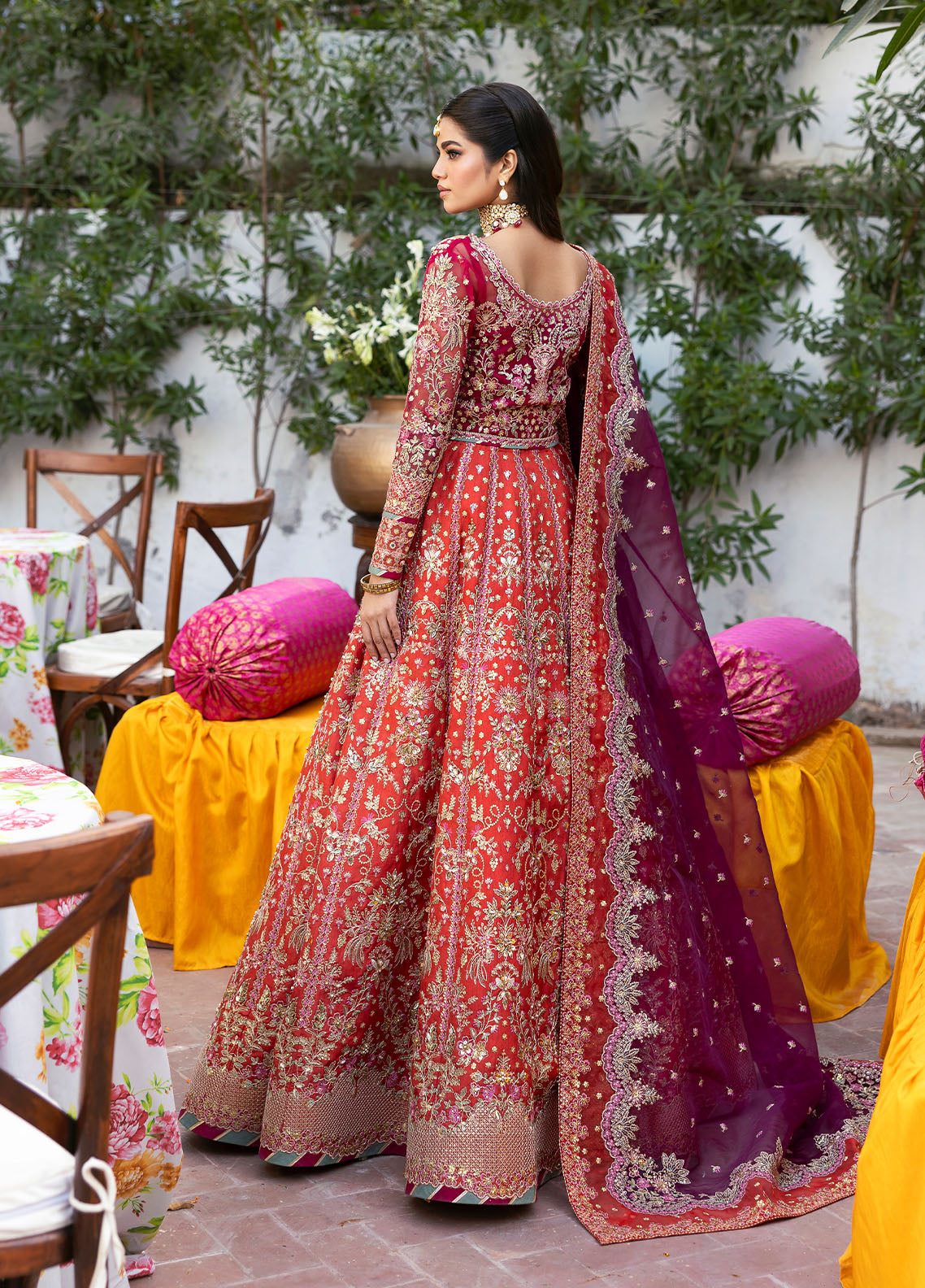 Shabnam | Chaandni Unstitched Wedding Formals | Gulaal in UK USA UAE online kapraye.com