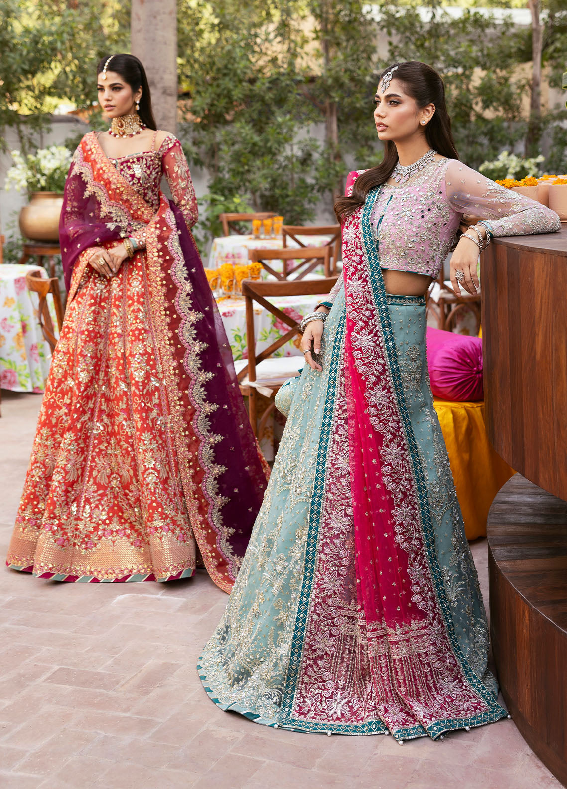 Shabnam | Chaandni Unstitched Wedding Formals | Gulaal in UK USA UAE online kapraye.com