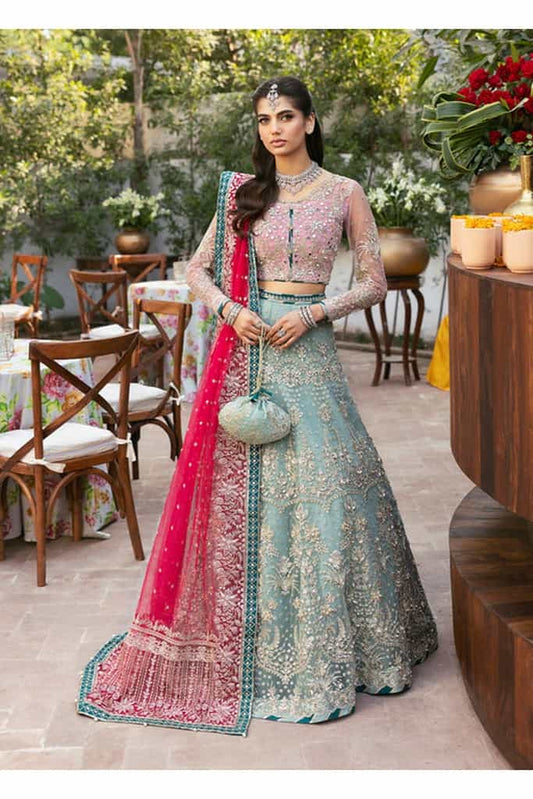 Shanaya | Chaandni Unstitched Wedding Formals | Gulaal in UK USA UAE online kapraye.com