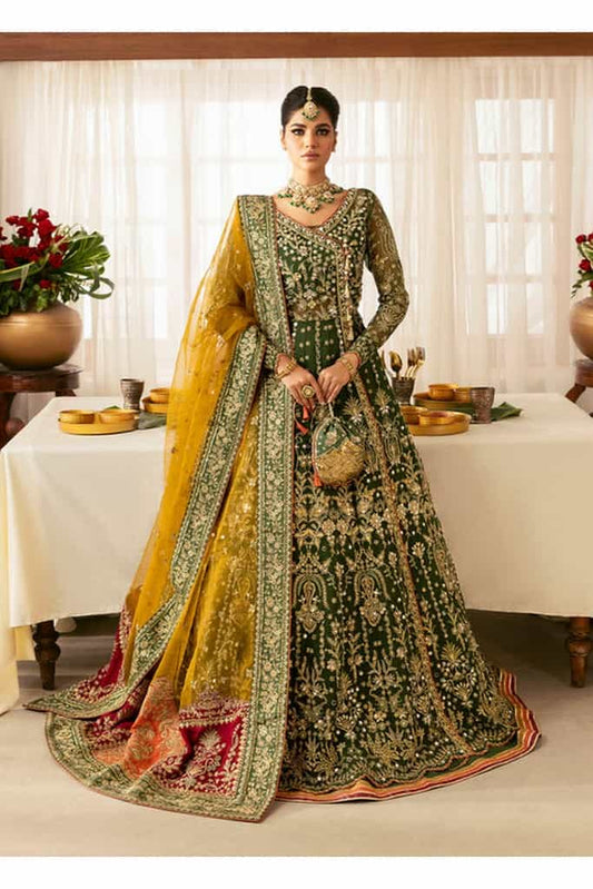 Maahru | Chaandni Unstitched Wedding Formals | Gulaal in UK USA UAE online kapraye.com