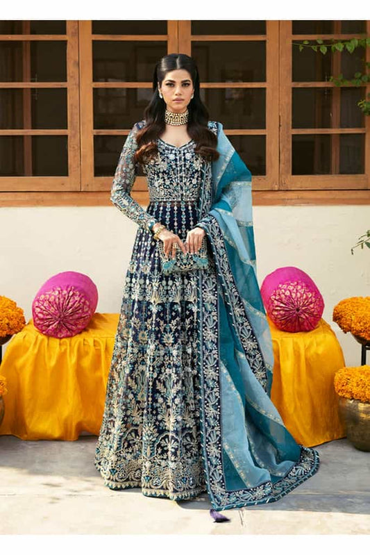 Meena | Chaandni Unstitched Wedding Formals | Gulaal in UK USA UAE online kapraye.com