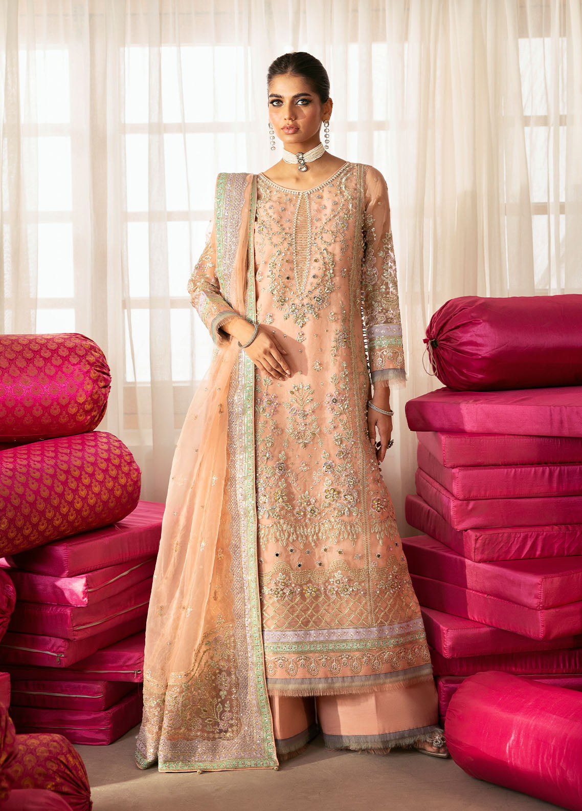 Raniya | Chaandni Unstitched Wedding Formals | Gulaal in UK USA UAE online kapraye.com