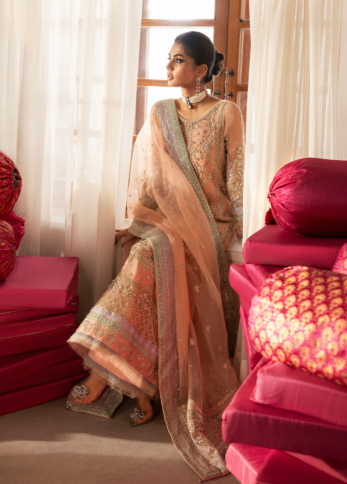 Raniya | Chaandni Unstitched Wedding Formals | Gulaal in UK USA UAE online kapraye.com