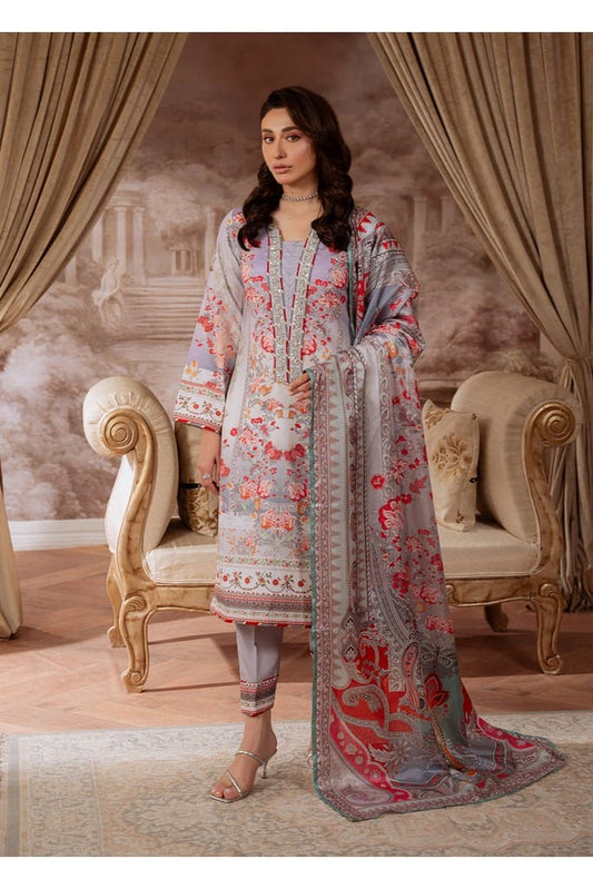 Twilight Elegance | VELOURE PRINTED SILK | GULAAL