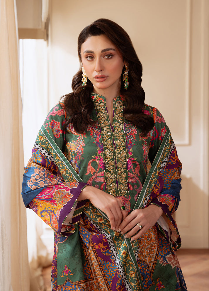 Majestic Mosaic | VELOURE PRINTED SILK | GULAAL