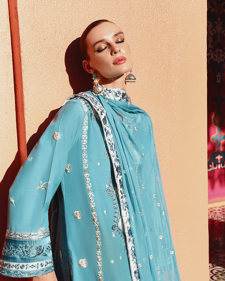 Glinda | NUVERA UNSTITCHED RAW SILK | MUSHQ
