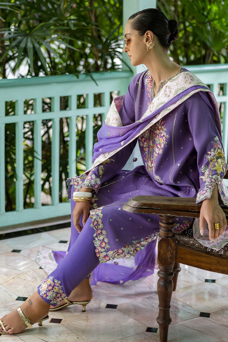 Elaris | NUVERA UNSTITCHED RAW SILK | MUSHQ