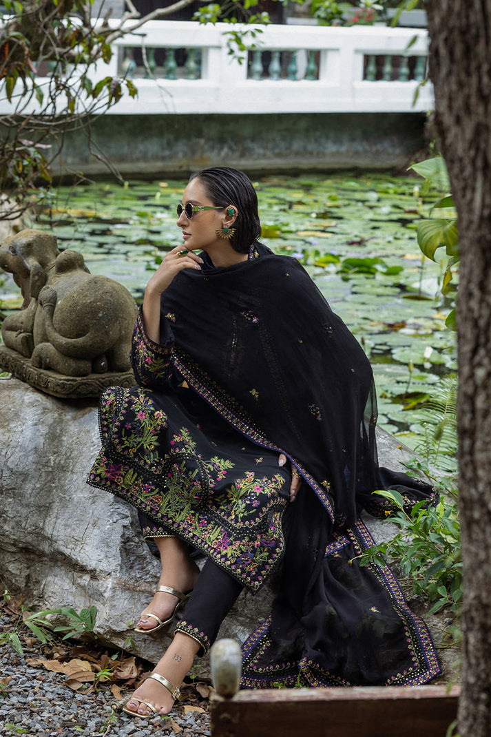 Onyxa | NUVERA UNSTITCHED RAW SILK | MUSHQ