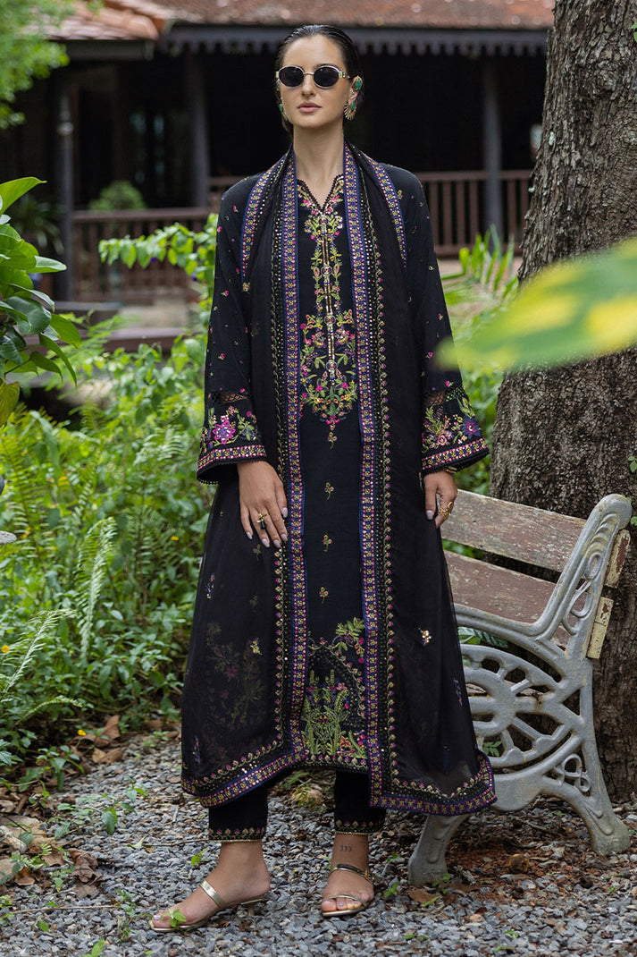 Onyxa | NUVERA UNSTITCHED RAW SILK | MUSHQ