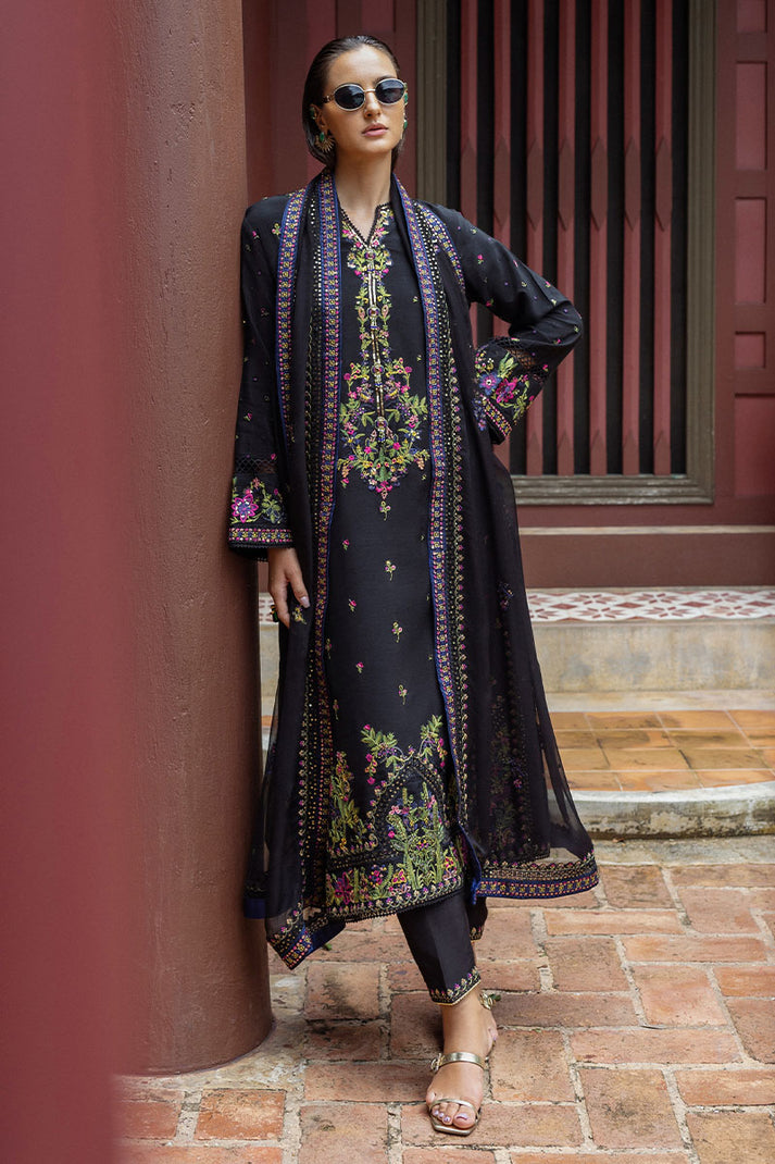 Onyxa | NUVERA UNSTITCHED RAW SILK | MUSHQ