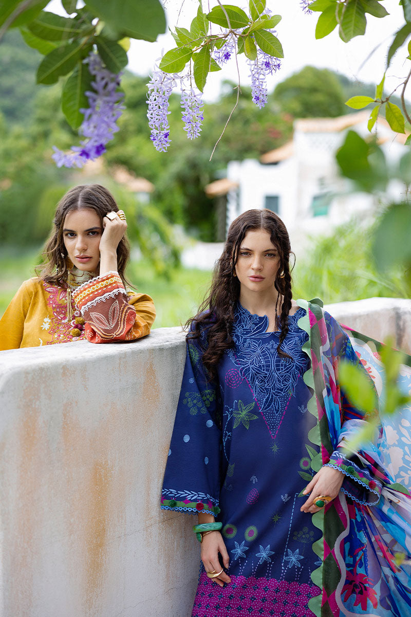 Amor Grito | Mirasol Unstitched Printed Cambric | Mushq