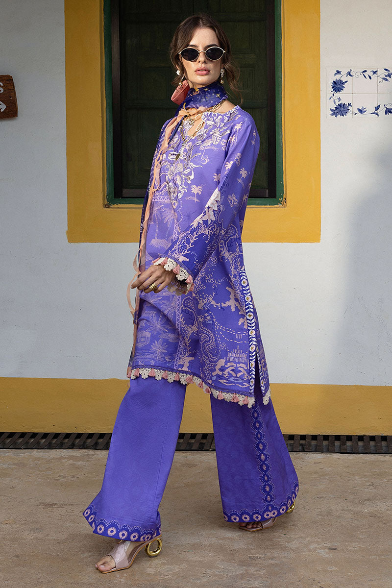 Alma Mia | Mirasol Unstitched Printed Cambric | Mushq