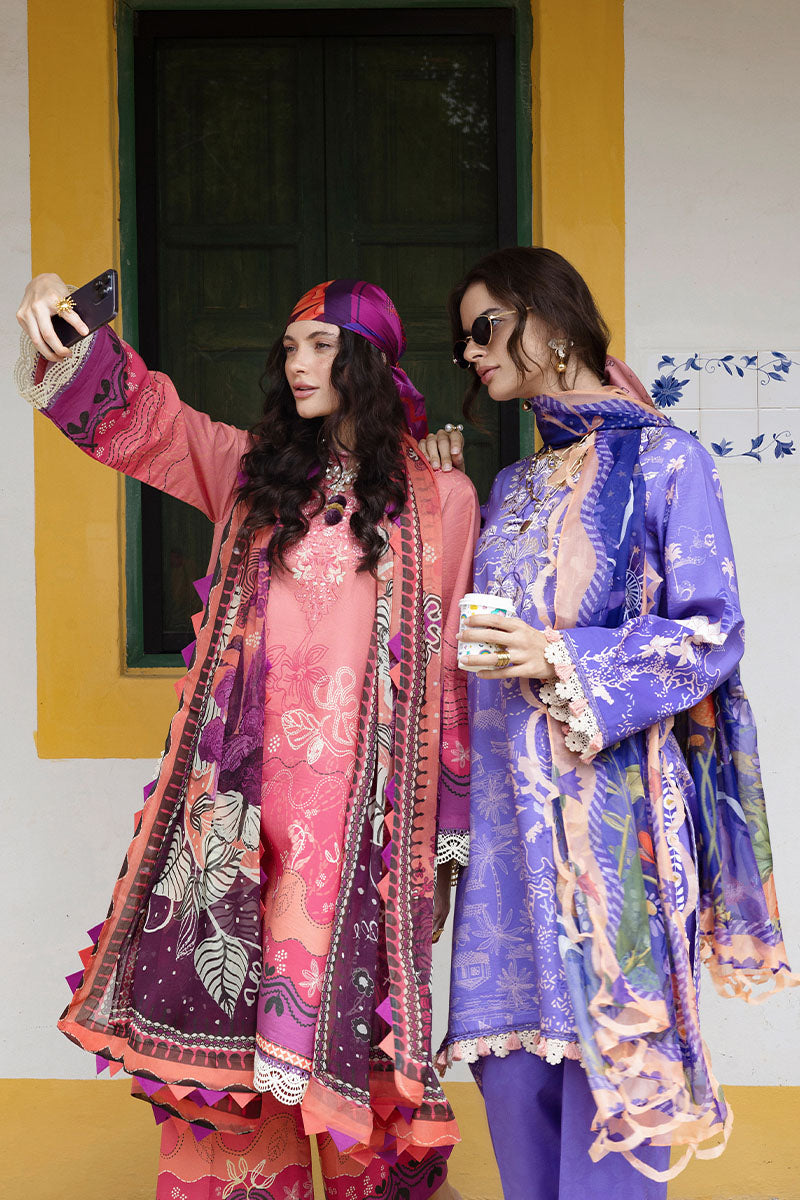 Alma Mia | Mirasol Unstitched Printed Cambric | Mushq