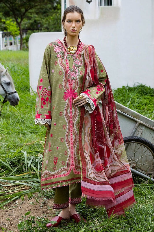 Cielo Sol | Mirasol Unstitched Printed Cambric | Mushq