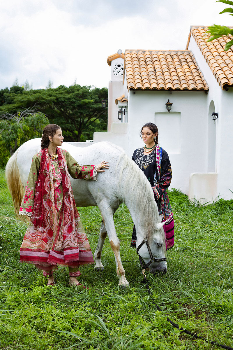 Cielo Sol | Mirasol Unstitched Printed Cambric | Mushq