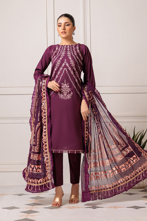 PURPLE-CAMBRIC-3 PC || CHAMAK DAMAK 2023 || BONANZA SATRANGI in UK USA UAE online kapraye.com