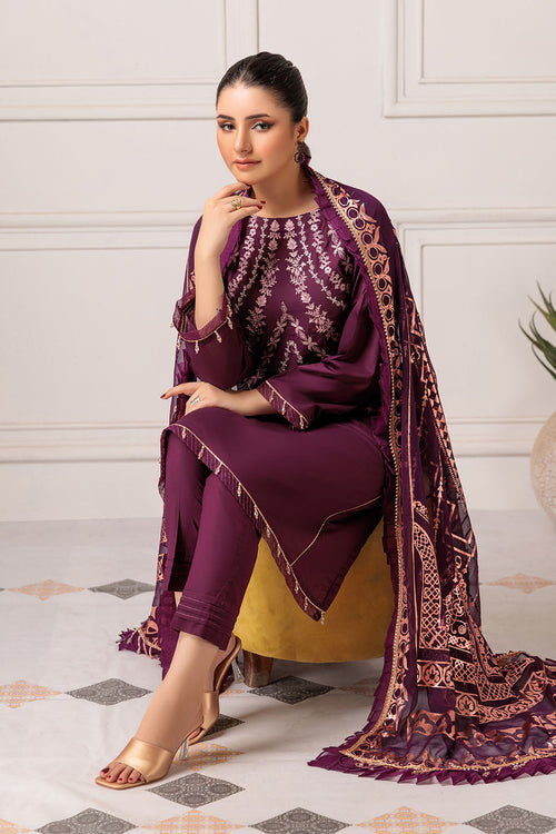 PURPLE-CAMBRIC-3 PC || CHAMAK DAMAK 2023 || BONANZA SATRANGI in UK USA UAE online kapraye.com