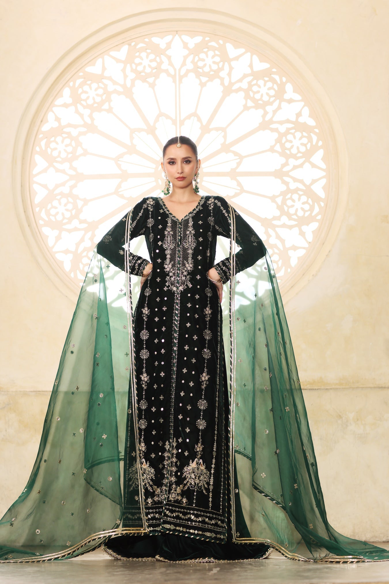 Zamurrud | HANDCRAFTED VELVET '25 | NOOR BY SADIA ASAD