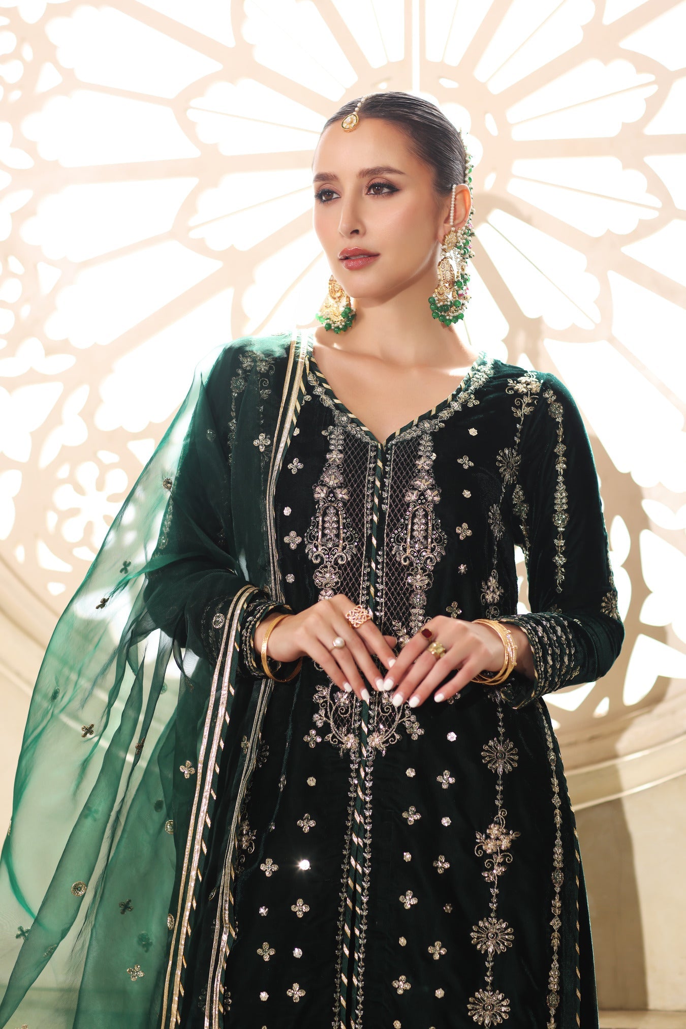 Zamurrud | HANDCRAFTED VELVET '25 | NOOR BY SADIA ASAD