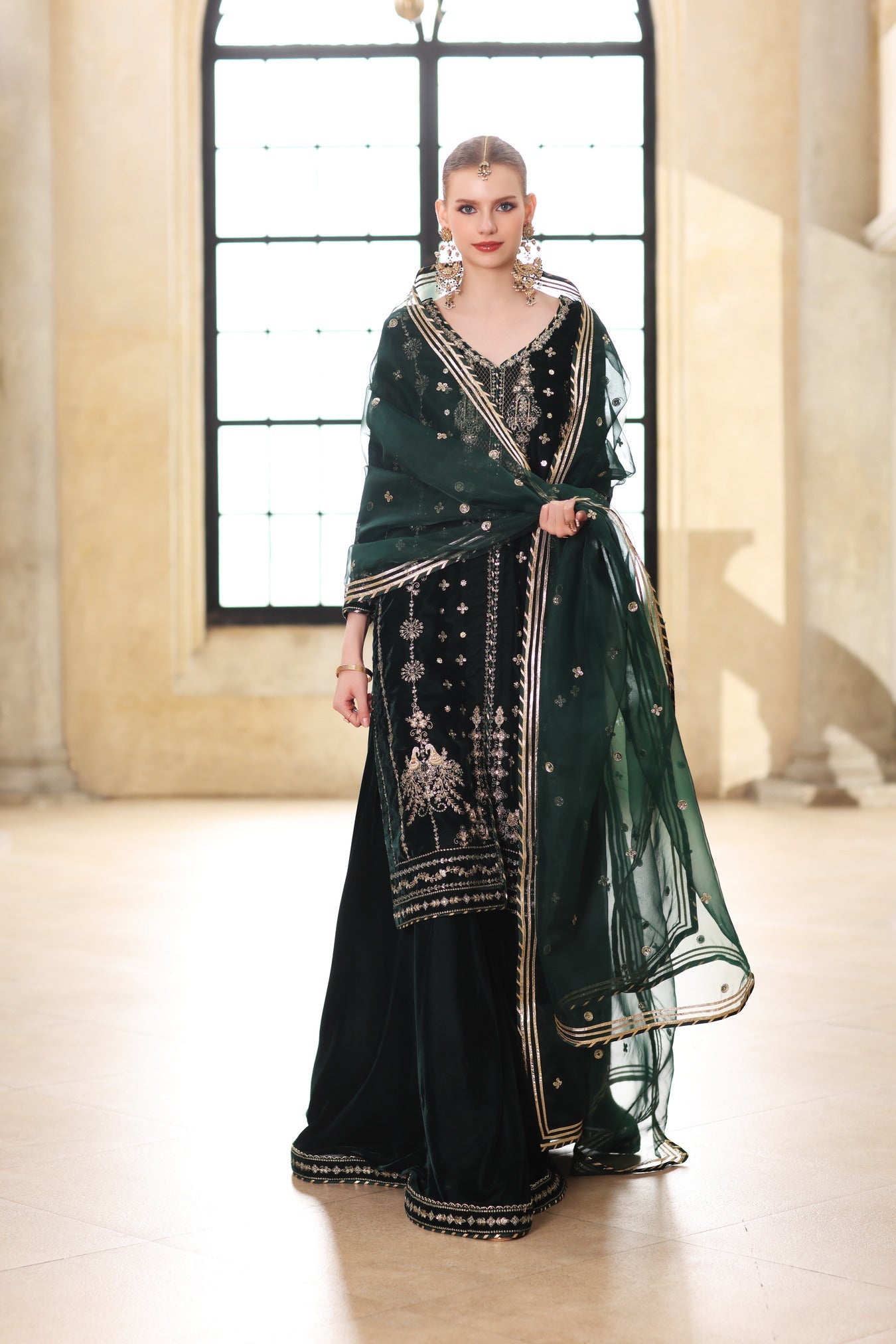 Zamurrud | HANDCRAFTED VELVET '25 | NOOR BY SADIA ASAD