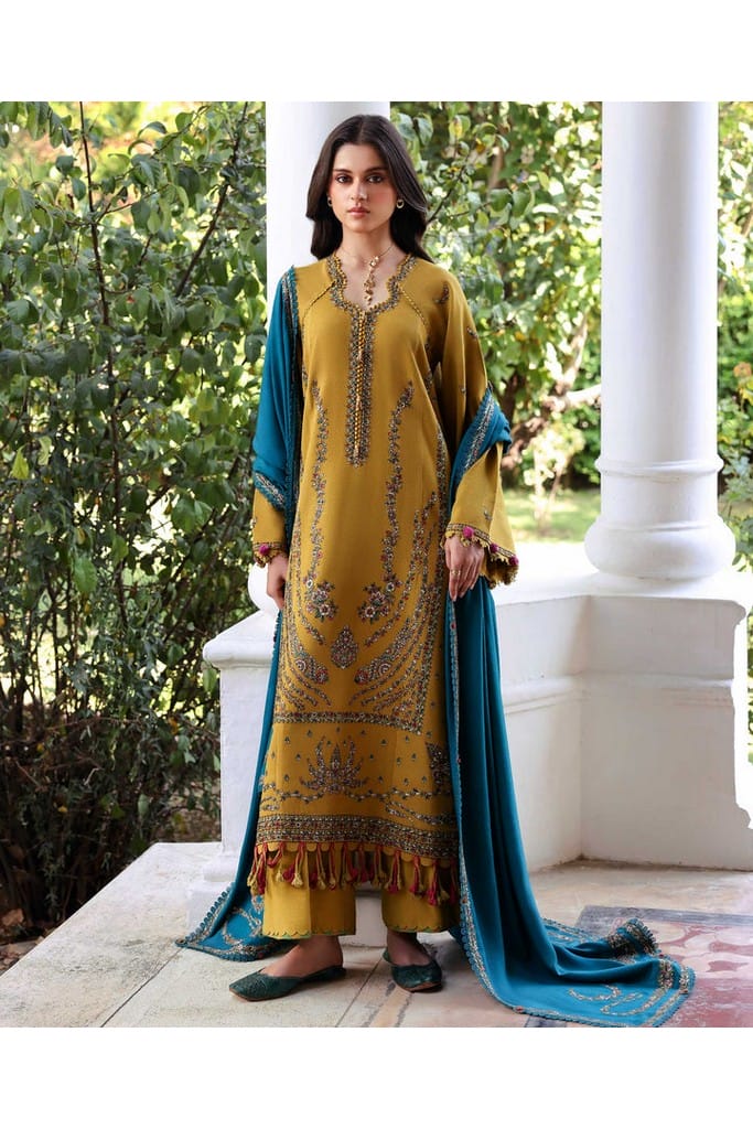 Ilyria | AMARIS - LUXURY SHAWL UNSTITCHED 2025 | REPUBLIC WOMENSWEAR