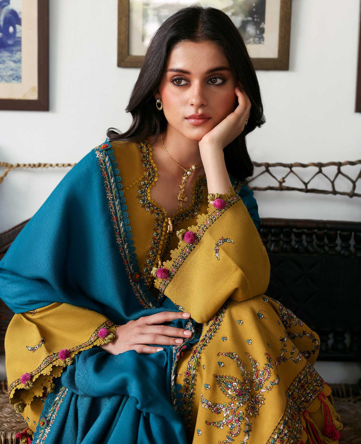 Ilyria | AMARIS - LUXURY SHAWL UNSTITCHED 2025 | REPUBLIC WOMENSWEAR