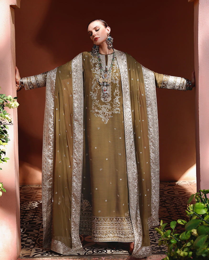 Jadis | NUVERA UNSTITCHED RAW SILK | MUSHQ